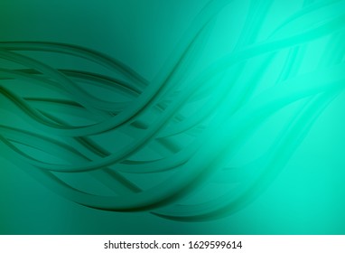 Light Green vector abstract bright texture. A completely new colored illustration in blur style. New style design for your brand book.