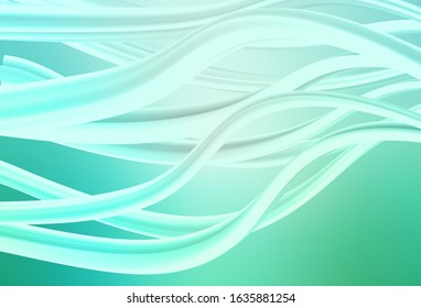 Light Green vector abstract bright template. An elegant bright illustration with gradient. Smart design for your work.