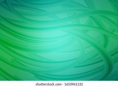 Patrón de brillo abstracto del vector verde claro. Ilustración abstracta brillante con diseño degradado. Diseño inteligente para su trabajo.
