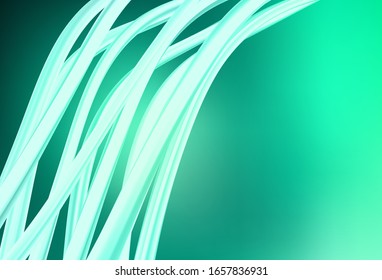 Light Green vector abstract bright texture. Modern abstract illustration with gradient. New style design for your brand book.