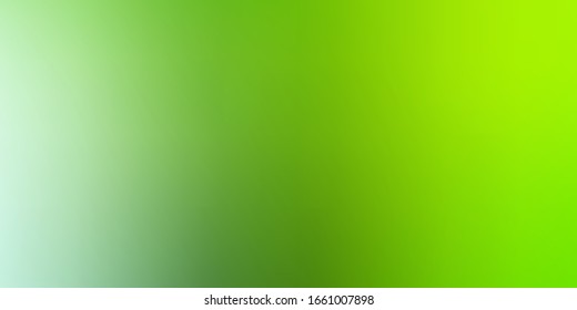 Light Green vector abstract bright template. Gradient abstract illustration with blurred colors. Smart design for your apps.