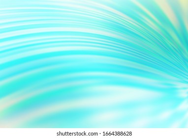 Light Green vector abstract bright template. New colored illustration in blur style with gradient. Smart design for your work.