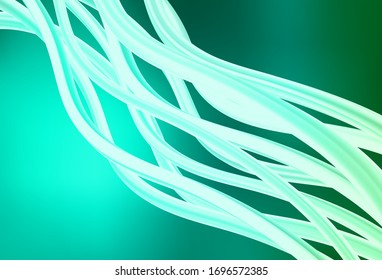 Light Green vector abstract bright template. Colorful abstract illustration with gradient. Completely new design for your business.