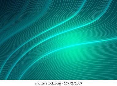 Light Green vector abstract bright pattern. Shining colorful illustration in smart style. New style design for your brand book.