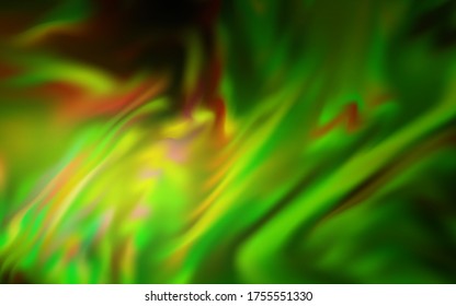 Light Green vector abstract bright template. Creative illustration in halftone style with gradient. New way of your design.