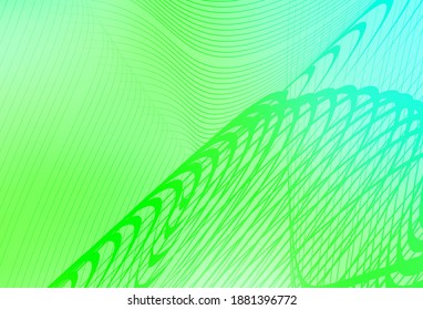 Light Green vector abstract bright pattern. Abstract colorful illustration with gradient. New design for your business.
