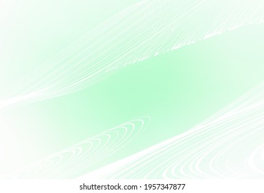 Light Green vector abstract bright template. New colored illustration in blur style with gradient. Completely new design for your business.