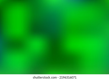 Light Green vector abstract bright background. A completely new color illustration in a bokeh style. Sample for your creative designs.