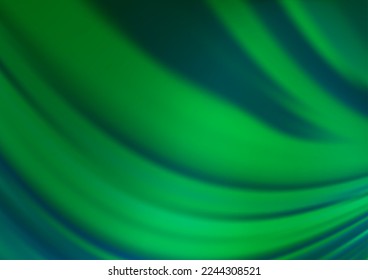 Hellgrüne, abstrakte, helle Vorlage für Vektorgrafiken. Eine komplett neue Farbgrafik im Bokeh-Stil. Eine neue Textur für Ihr Design.