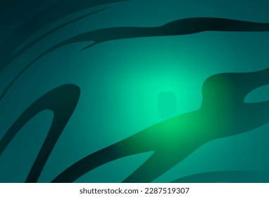 Patrón brillante abstracto del vector verde claro. Ilustración colorida abstracta con gradiente. Nuevo diseño para su negocio.
