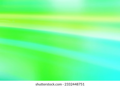 Light Green vector abstract bright pattern. New colored illustration in blur style with gradient. New style for your business design.