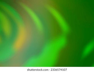 Light Green vector abstract bright template. Colorful abstract illustration with gradient. The blurred design can be used for your web site.