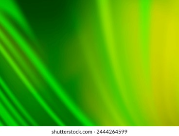 Light Green vector abstract bright background. A completely new color illustration in a bokeh style. Brand new style for your business design.