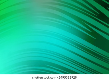 Light Green vector abstract bright template. Colorful abstract illustration with gradient. Smart design for your work.