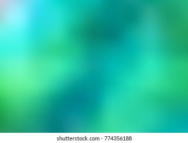 Light Green vector abstract bright background. Brand-new colored illustration in blurry style with gradient. The textured pattern can be used for background.