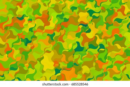 Light Green vector abstract cambered template. Creative geometric illustration in Origami style with gradient. Brand-new design for your business.