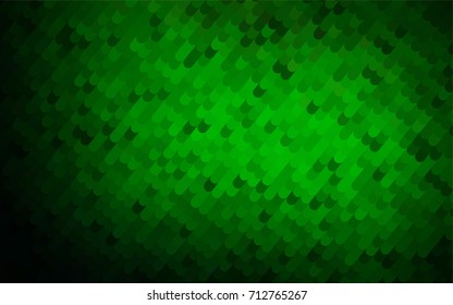 Light Green vector abstract cambered background. Geometric illustration in Origami style with gradient.  A new texture for your design.