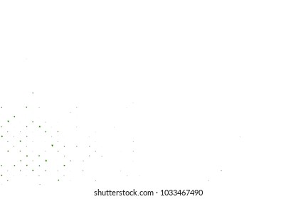 Light Green vector abstract colorful background, which consist of triangles. Pattern with colored triangles on white background.