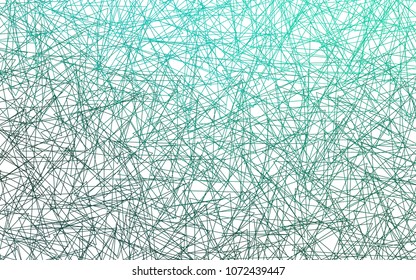 Light Green vector abstract colorful background, which consist of triangles. Pattern with colored triangles on white background.