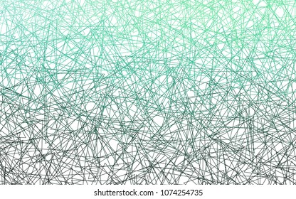 Light Green vector abstract colorful background, which consist of triangles. Pattern with colored triangles on white background.