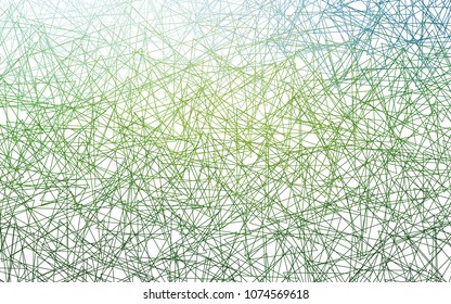 Light Green vector abstract colorful background, which consist of triangles. Pattern with colored triangles on white background.