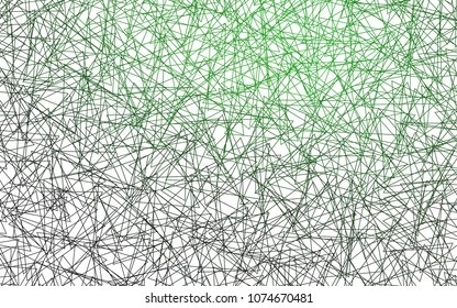 Light Green vector abstract colorful background, which consist of triangles. Pattern with colored triangles on white background.