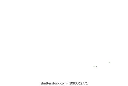 Light Green vector abstract colorful background, which consist of triangles. Pattern with colored triangles on white background.