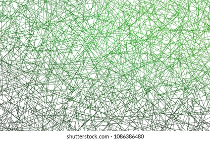 Light Green vector abstract colorful background, which consist of triangles. Pattern with colored triangles on white background.