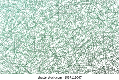 Light Green vector abstract colorful background, which consist of triangles. Pattern with colored triangles on white background.