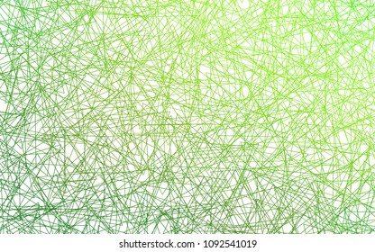 Light Green vector abstract colorful background, which consist of triangles. Pattern with colored triangles on white background.