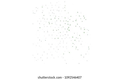 Light Green vector abstract colorful background, which consist of triangles. Pattern with colored triangles on white background.