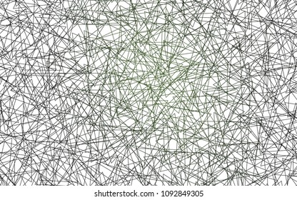 Light Green vector abstract colorful background, which consist of triangles. Pattern with colored triangles on white background.
