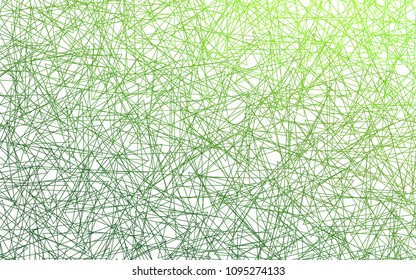 Light Green vector abstract colorful background, which consist of triangles. Pattern with colored triangles on white background.