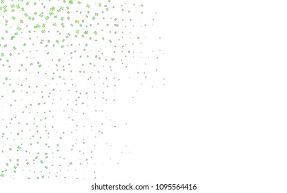 Light Green vector abstract colorful background, which consist of triangles. Pattern with colored triangles on white background.