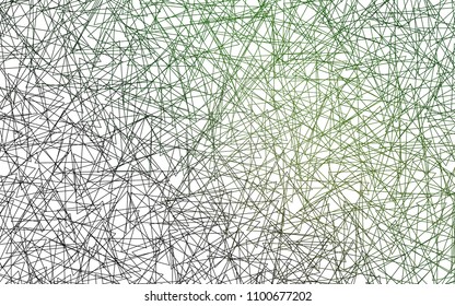 Light Green vector abstract colorful background, which consist of triangles. Pattern with colored triangles on white background.