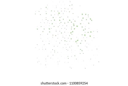 Light Green vector abstract colorful background, which consist of triangles. Pattern with colored triangles on white background.