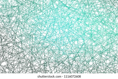 Light Green vector abstract colorful background, which consist of triangles. Pattern with colored triangles on white background.