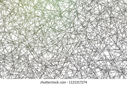 Light Green vector abstract colorful background, which consist of triangles. Pattern with colored triangles on white background.
