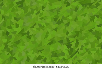 Light Green vector abstract colorful background, which consist of triangles. Pattern with colored triangles on white background.