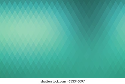 Light green vector abstract colorful background, which consist of triangles. Pattern with colored triangles on white background.