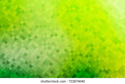 Light Green vector abstract curved background. Shining illustration, which consist of curved lines. A new texture for your design.