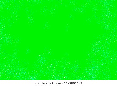 Light Green vector abstract design with leaves. Sketchy doodles with leaves on blurred background. New template for your design.