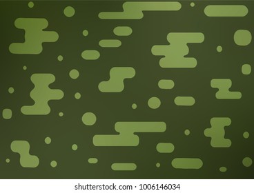 Light Green vector abstract doodle background. Decorative shining illustration with doodles on abstract template. Hand painted design for web, wrapping, wallpaper.