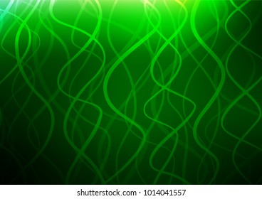 Light Green vector abstract doodle texture. Decorative shining illustration with doodles on abstract template. The best blurred design for your business.