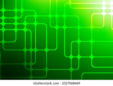 Light Green vector abstract doodle texture. Decorative shining illustration with doodles on abstract template. Hand painted design for web, leaflet, textile.