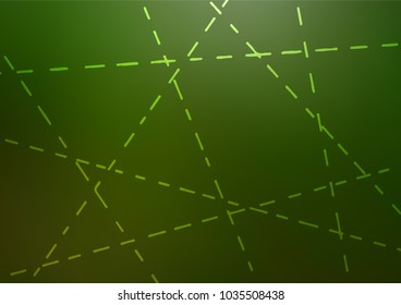 Light Green vector abstract doodle texture. Doodles on blurred abstract background with gradient. The pattern can be used for coloring books and pages for kids.
