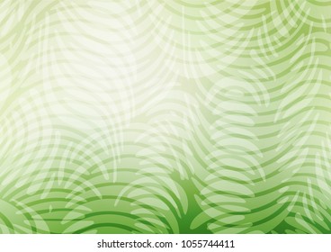 Light Green vector abstract doodle pattern. A vague abstract illustration with doodles in Indian style. The doodle design can be used for your web site.