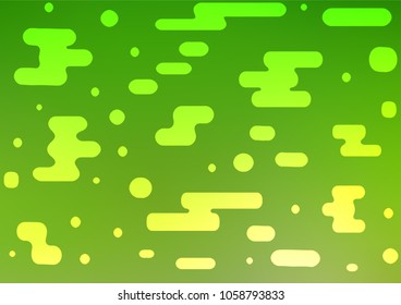 Light Green vector abstract doodle background. A completely new color illustration in doodle style. Brand-new style for your business design.