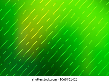 Light Green vector abstract doodle template. Decorative shining illustration with doodles on abstract template. Hand painted design for web, leaflet, textile.