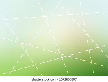 Light Green vector abstract doodle pattern. Brand-new colored illustration in blurry style with doodles. A new texture for your design.